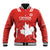 Custom Canada Rugby Baseball Jacket 2024 Go Champions Maple Leaf - Wonder Print Shop