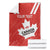 Custom Canada Rugby Blanket 2024 Go Champions Maple Leaf