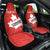 Custom Canada Rugby Car Seat Cover 2024 Go Champions Maple Leaf - Wonder Print Shop