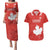 Custom Canada Rugby Couples Matching Puletasi and Hawaiian Shirt 2024 Go Champions Maple Leaf - Wonder Print Shop