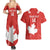 Custom Canada Rugby Couples Matching Summer Maxi Dress and Hawaiian Shirt 2024 Go Champions Maple Leaf - Wonder Print Shop