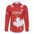 Custom Canada Rugby Family Matching Long Sleeve Bodycon Dress and Hawaiian Shirt 2024 Go Champions Maple Leaf - Wonder Print Shop