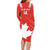 Custom Canada Rugby Family Matching Long Sleeve Bodycon Dress and Hawaiian Shirt 2024 Go Champions Maple Leaf - Wonder Print Shop