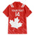 Custom Canada Rugby Family Matching Mermaid Dress and Hawaiian Shirt 2024 Go Champions Maple Leaf - Wonder Print Shop