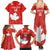 Custom Canada Rugby Family Matching Summer Maxi Dress and Hawaiian Shirt 2024 Go Champions Maple Leaf - Wonder Print Shop