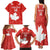 Custom Canada Rugby Family Matching Tank Maxi Dress and Hawaiian Shirt 2024 Go Champions Maple Leaf - Wonder Print Shop