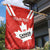 Custom Canada Rugby Garden Flag 2024 Go Champions Maple Leaf - Wonder Print Shop