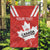 Custom Canada Rugby Garden Flag 2024 Go Champions Maple Leaf - Wonder Print Shop