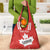 Custom Canada Rugby Grocery Bag Go Champions Maple Leaf