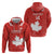 Custom Canada Rugby Hoodie 2024 Go Champions Maple Leaf - Wonder Print Shop