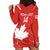 Custom Canada Rugby Hoodie Dress 2024 Go Champions Maple Leaf - Wonder Print Shop