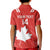 Custom Canada Rugby Kid Polo Shirt 2024 Go Champions Maple Leaf - Wonder Print Shop