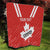 Custom Canada Rugby Quilt 2024 Go Champions Maple Leaf