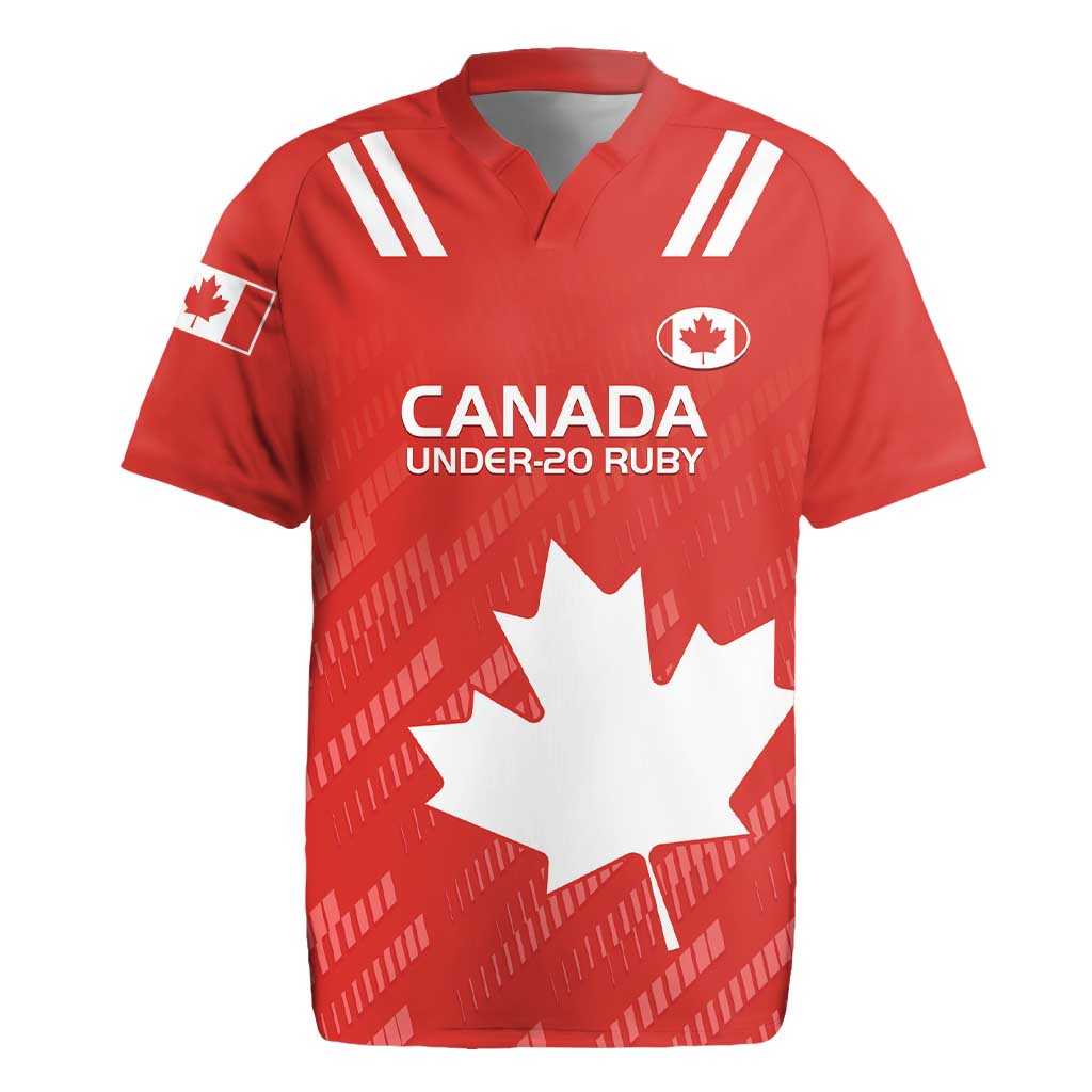 Custom Canada Rugby Rugby Jersey 2024 Go Champions Maple Leaf