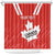 Custom Canada Rugby Shower Curtain 2024 Go Champions Maple Leaf