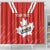 Custom Canada Rugby Shower Curtain 2024 Go Champions Maple Leaf