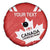 Custom Canada Rugby Spare Tire Cover 2024 Go Champions Maple Leaf