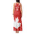 Custom Canada Rugby Tank Maxi Dress 2024 Go Champions Maple Leaf