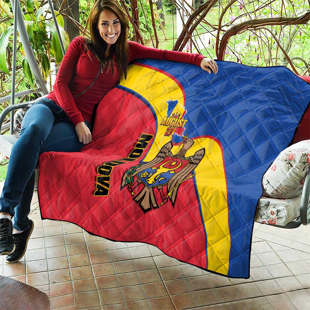 Moldova Independence Day Quilt August 27 One People One Nation - Wonder Print Shop