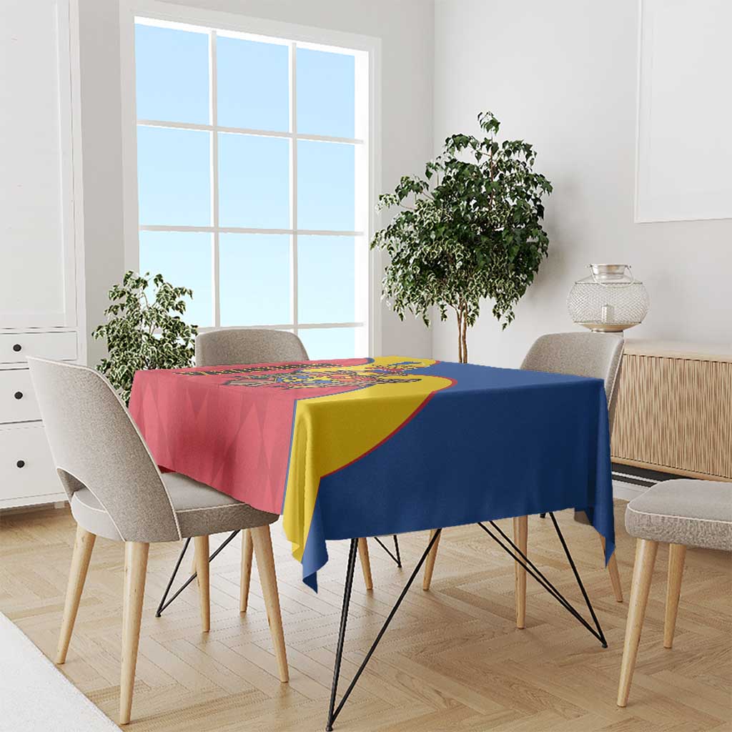 Moldova Independence Day Tablecloth August 27 One People One Nation - Wonder Print Shop
