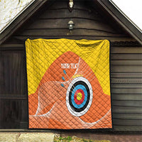 Personalised Bhutan Archery Quilt Board Style Flag Color - Wonder Print Shop