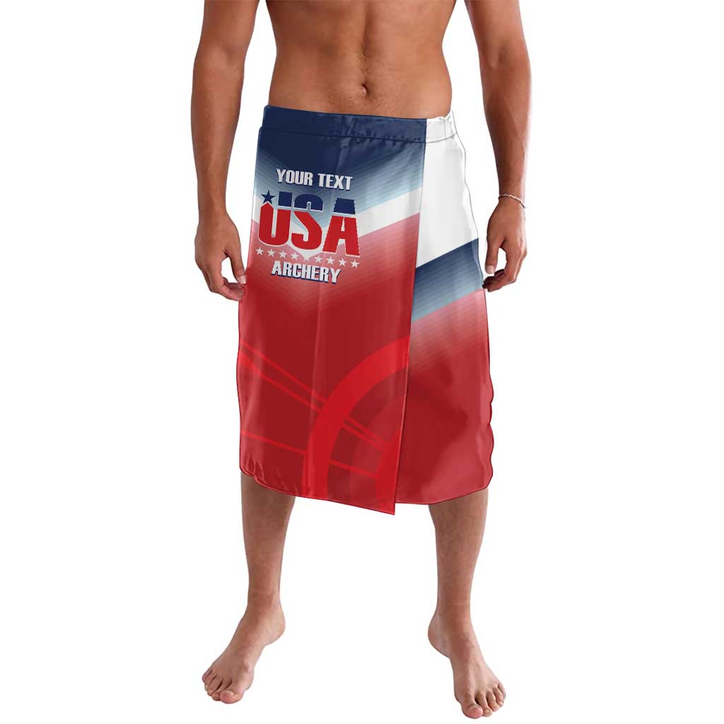 Personalized United States Archery Lavalava USA 2025 Sporty Style - Wonder Print Shop