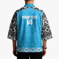 Custom Tanzania Cricket Kimono Go Cows Sporty African Pattern - Wonder Print Shop