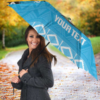 Custom Tanzania Cricket Umbrella Go Cows Sporty African Pattern - Wonder Print Shop