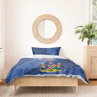 Custom Namibia Cricket Bedding Set Go Eagles Est 1992 - Wonder Print Shop