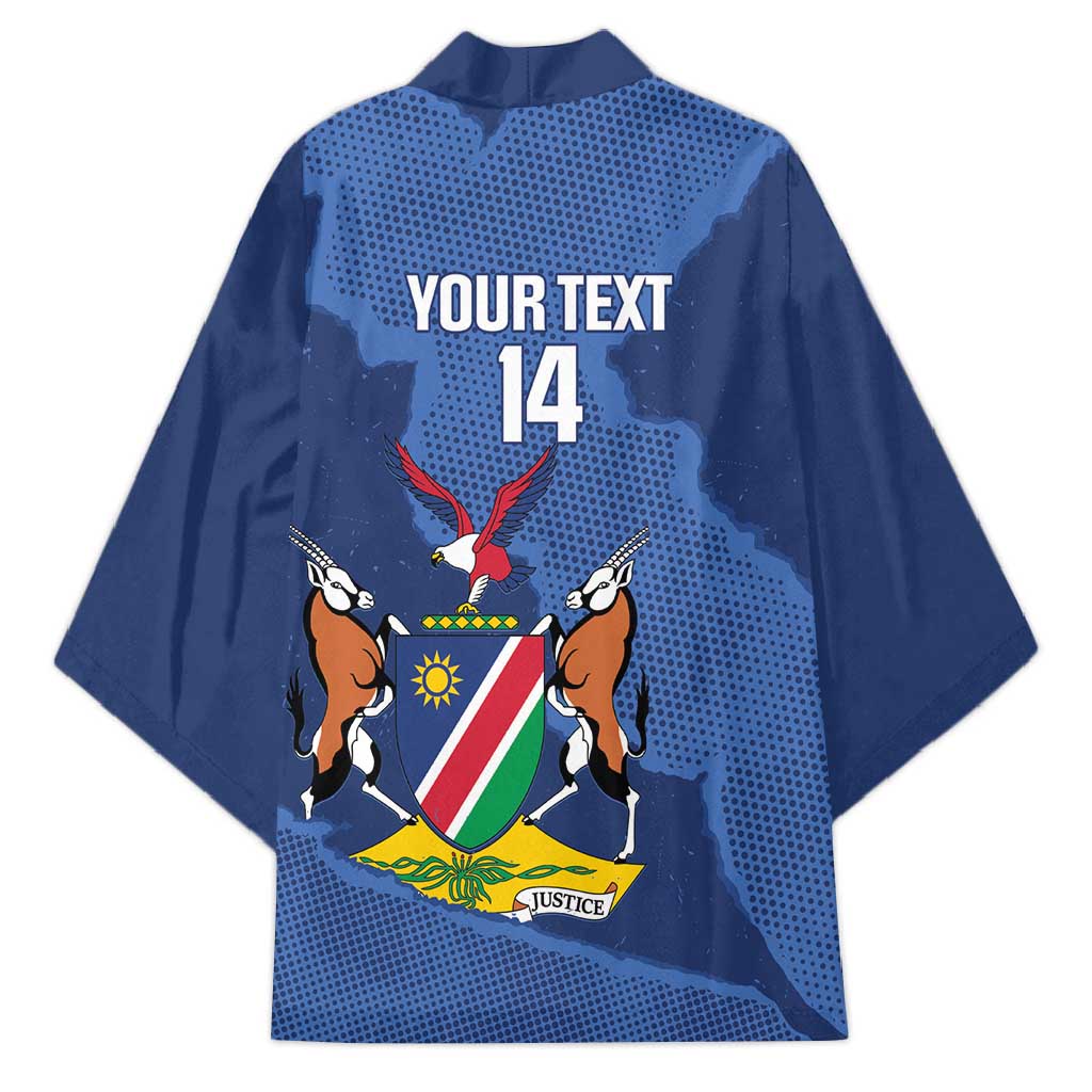 Custom Namibia Cricket Kimono Go Eagles Est 1992 - Wonder Print Shop
