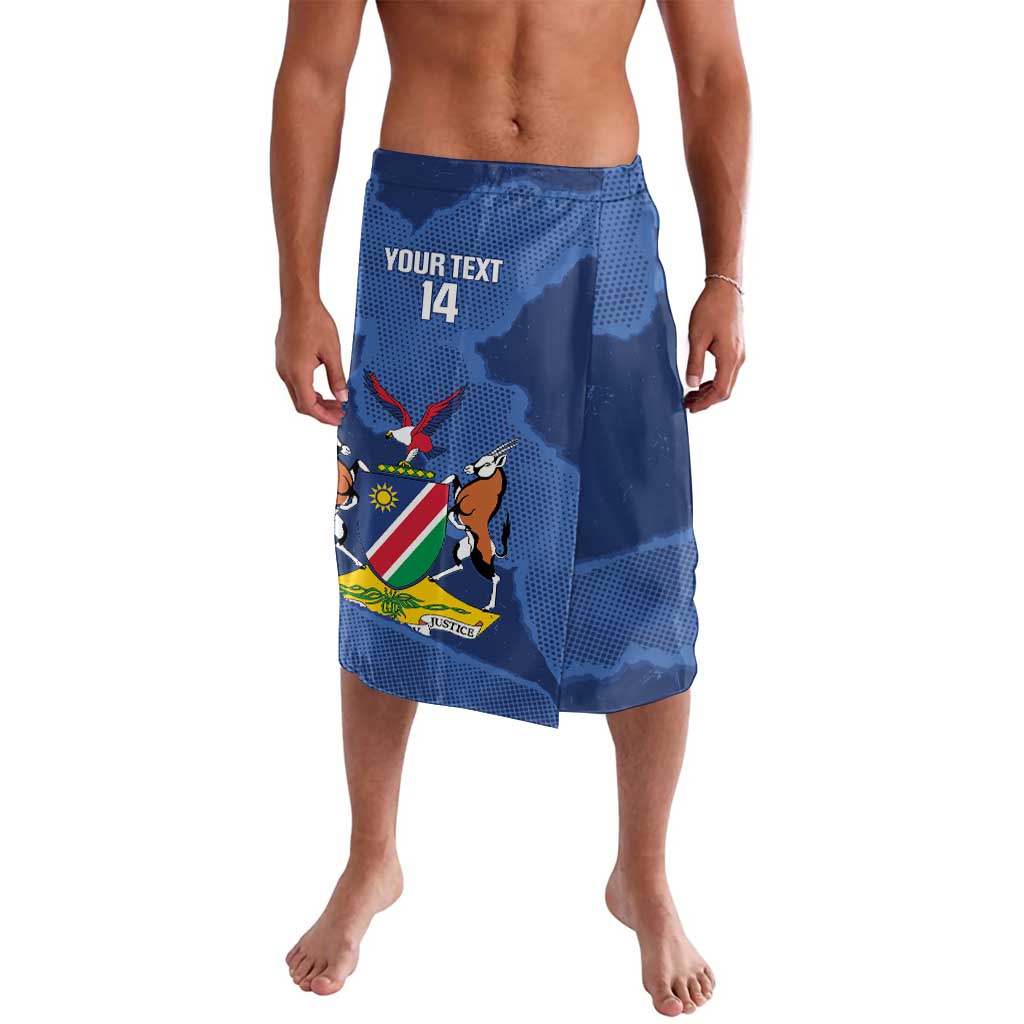 Custom Namibia Cricket Lavalava Go Eagles Est 1992 - Wonder Print Shop