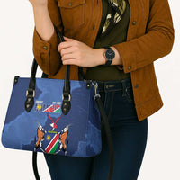 Custom Namibia Cricket Leather Bag Go Eagles Est 1992 - Wonder Print Shop