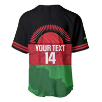Custom Malawi Cricket Baseball Jersey Go Champions Flag Style - Wonder Print Shop