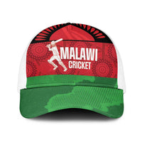 Malawi Cricket Baseball Net Cap Go Champions Flag Style - Wonder Print Shop