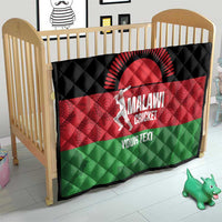 Custom Malawi Cricket Quilt Go Champions Flag Style - Wonder Print Shop
