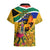 South Africa Heritage Day Hawaiian Shirt Traditional Dancer Kente Pattern With Flag Style - Wonder Print Shop