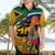 South Africa Heritage Day Hawaiian Shirt Traditional Dancer Kente Pattern With Flag Style - Wonder Print Shop