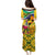 South Africa Heritage Day Puletasi Traditional Dancer Kente Pattern With Flag Style - Wonder Print Shop