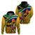 Personalised South Africa Heritage Day Hoodie Traditional Dancer Kente Pattern With Flag Style - Wonder Print Shop