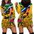 Personalised South Africa Heritage Day Hoodie Dress Traditional Dancer Kente Pattern With Flag Style - Wonder Print Shop