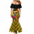 Personalised South Africa Heritage Day Mermaid Dress Traditional Dancer Kente Pattern With Flag Style - Wonder Print Shop