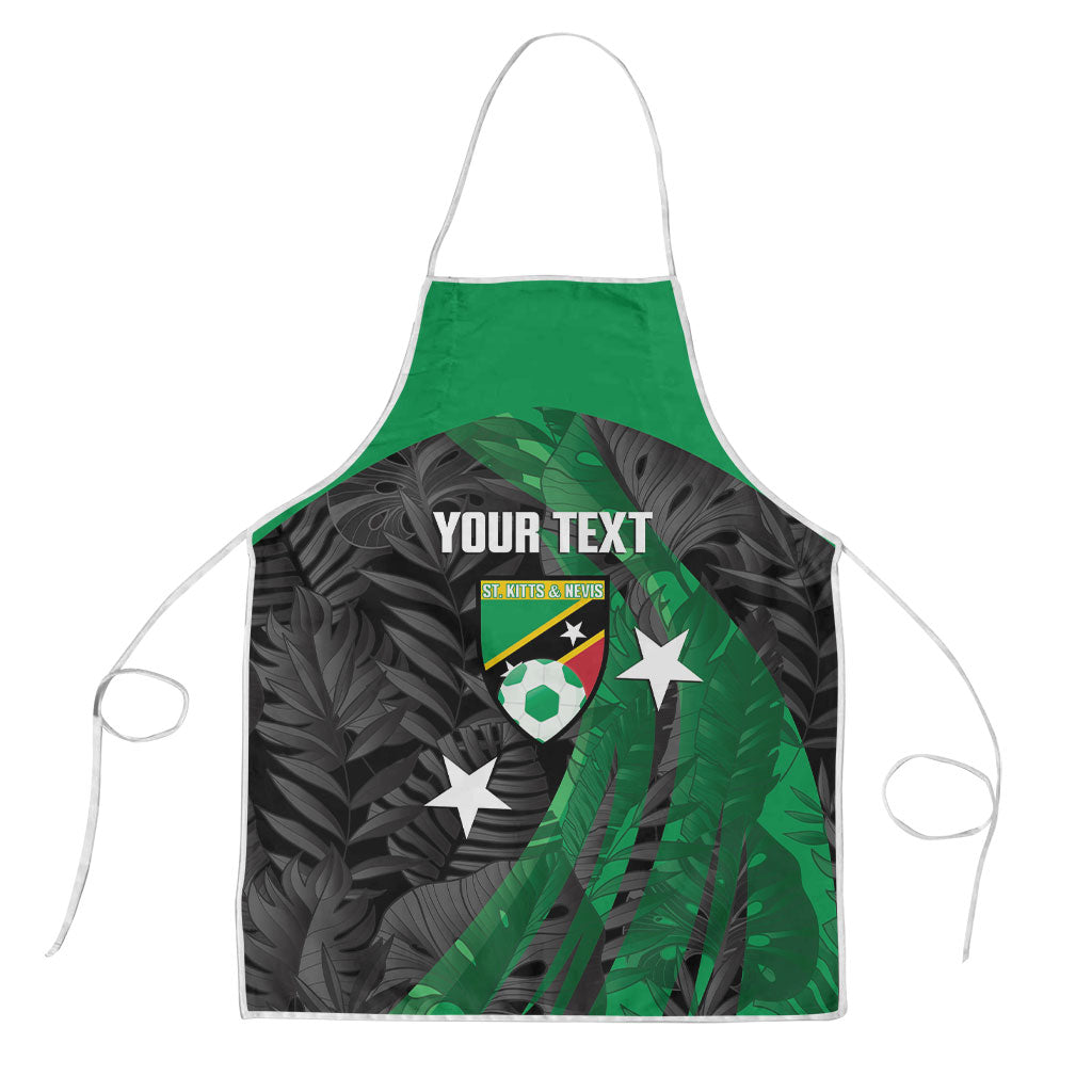 Saint Kitts and Nevis Football 2026 Custom Apron Go Sugar Boyz Black Tropical Vibes