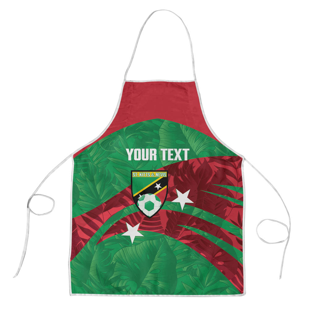 Saint Kitts and Nevis Football 2026 Custom Apron Go Sugar Boyz Green Tropical Vibes