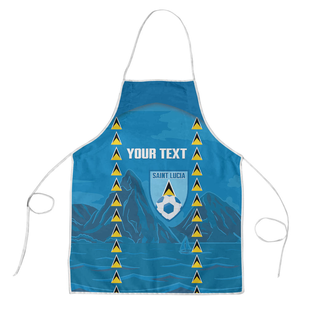 Saint Lucia Football 2026 Custom Apron Go Saint Lucian Pitons