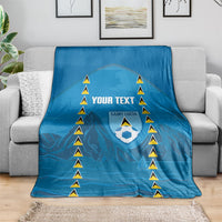 Saint Lucia Football 2026 Custom Blanket Go Saint Lucian Pitons