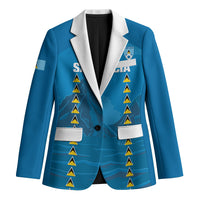 Saint Lucia Football 2026 Custom Blazer Go Saint Lucian Pitons