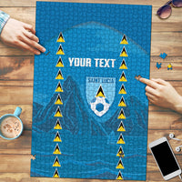 Saint Lucia Football 2026 Custom Puzzle Go Saint Lucian Pitons