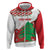 Personalised Lebanon Independence Day Zip Hoodie Lebanese Map With Cedrus - Wonder Print Shop