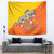 Personalised Bhutan National Day Tapestry Coat Of Arms Mix Flag Style - Wonder Print Shop