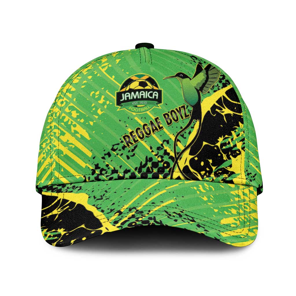 Jamaica Football Classic Cap Come On Reggae Boyz Red-billed streamertail - Wonder Print Shop
